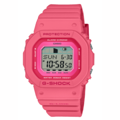 Casio G-Shock Women G-LIDE GLX-S5610-4DR Pink Bio-Based Resin Band Sport Watch